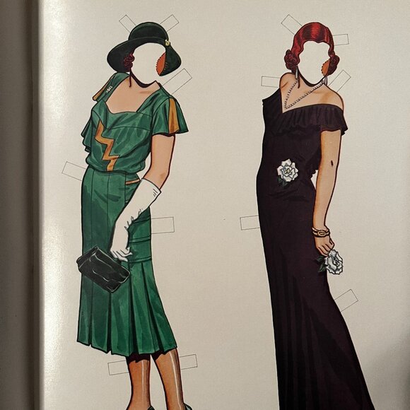Joan Crawford Paper Dolls in Full Color by Tom Tierney – 1983 Dover Publications - Picture 9 of 12